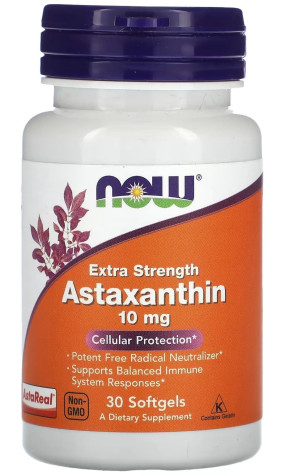 Astaxanthin Extra Strength 10 mg Антиоксиданты, Astaxanthin Extra Strength 10 mg - Astaxanthin Extra Strength 10 mg Антиоксиданты